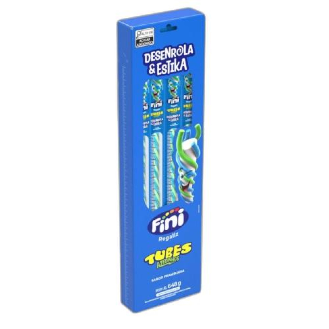 Detalhes do produto Bala Tubes Desenrola Esti Azed 27Gr Fini Framboesa