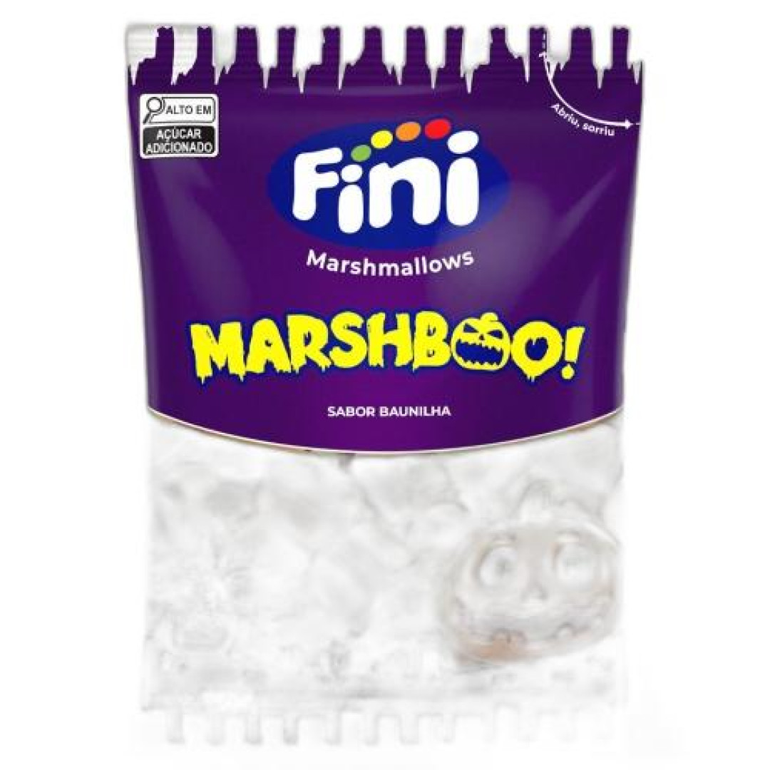 Detalhes do produto Marshmallow Marshboo 250Gr Fini Baunilha