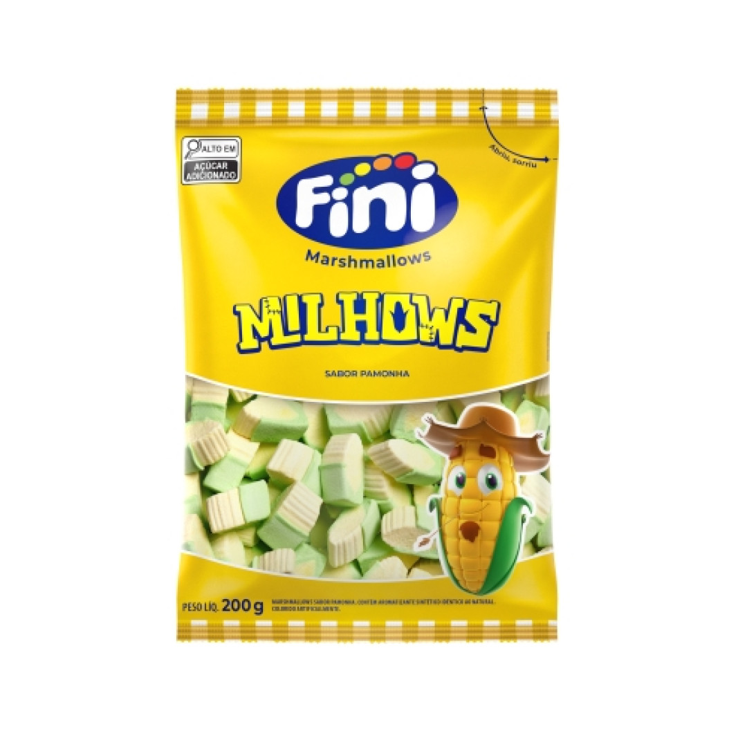 Detalhes do produto Marshmallow Milhows 200Gr Fini Pamonha
