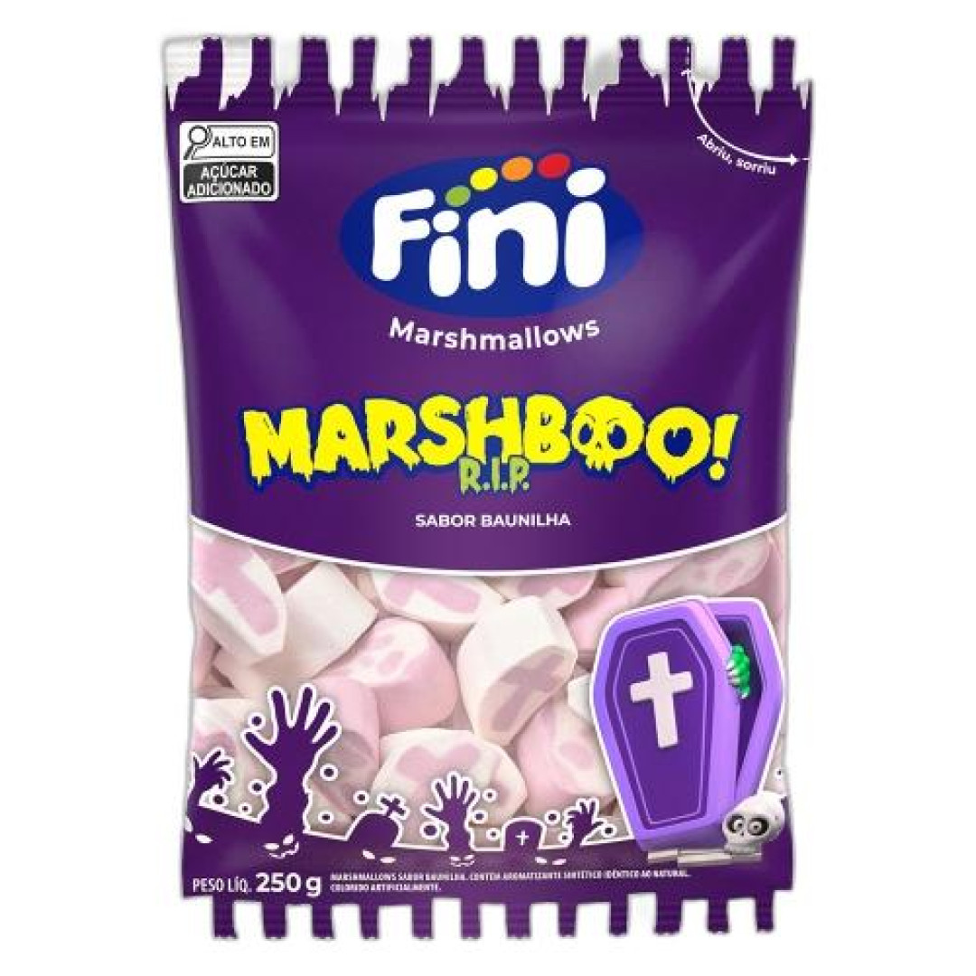 Detalhes do produto Marshmallow Marshboo Rip 250G Fini Baunilha