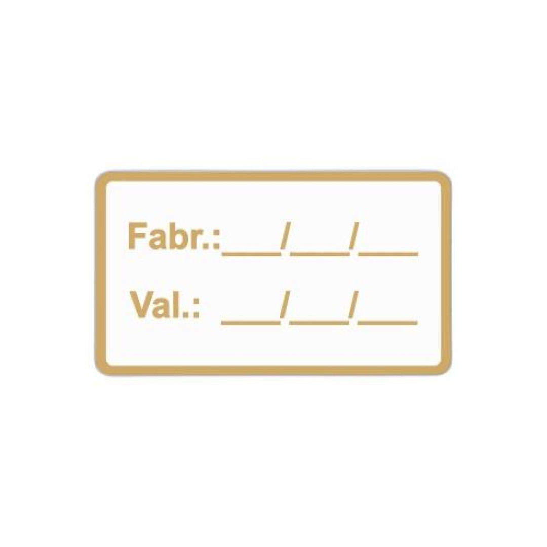 Detalhes do produto X Etiqueta Ret Valid/fabr Pc 100Un Packp .