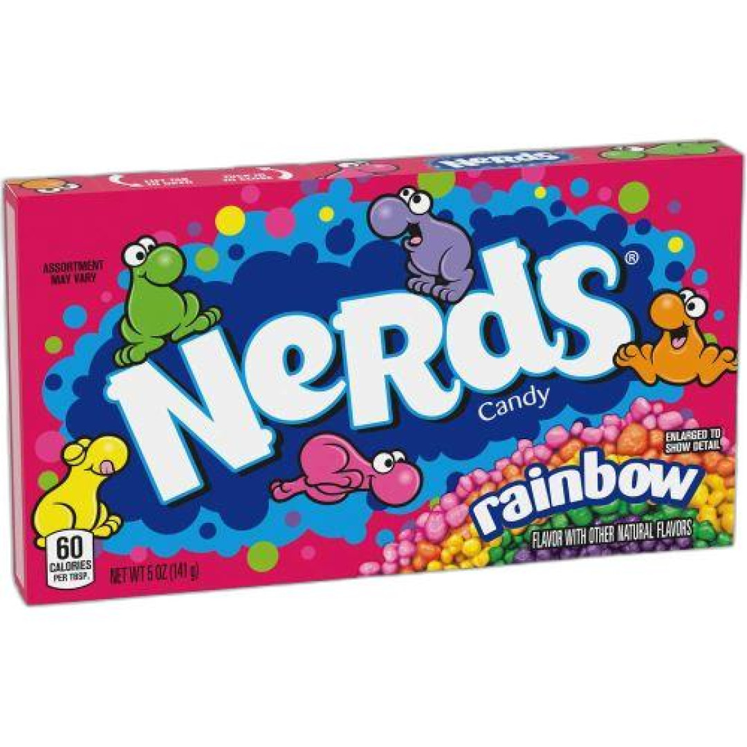 Detalhes do produto Bala Confeitos 141Gr Nerds Rainbow