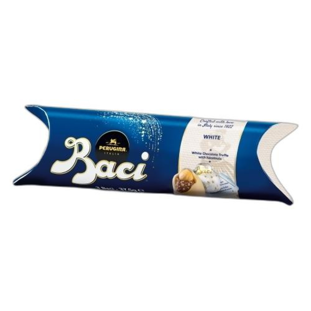 Detalhes do produto Choc Baci Tube 37,5Gr Perugina White
