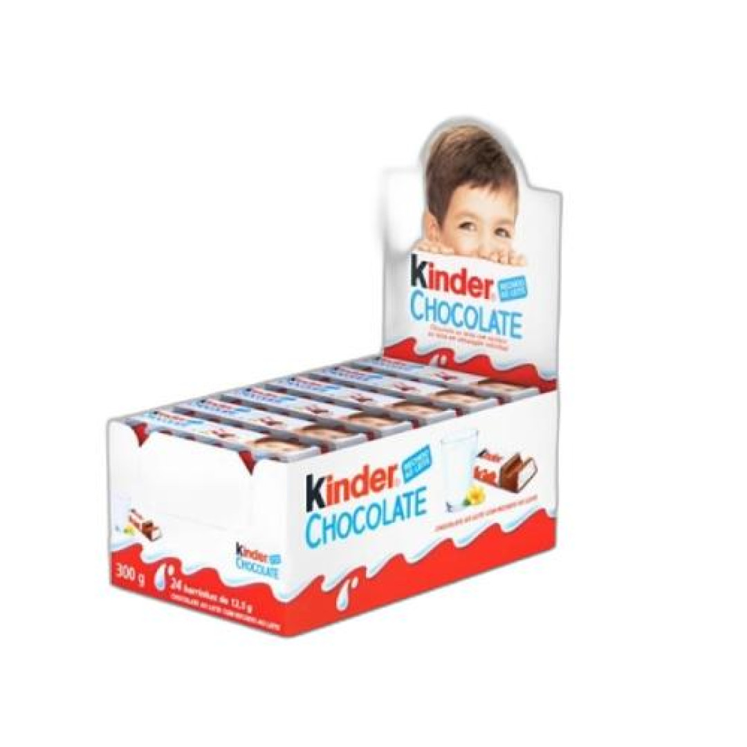 Detalhes do produto Choc Kinder 24X12.5Gr Ferrero Leite