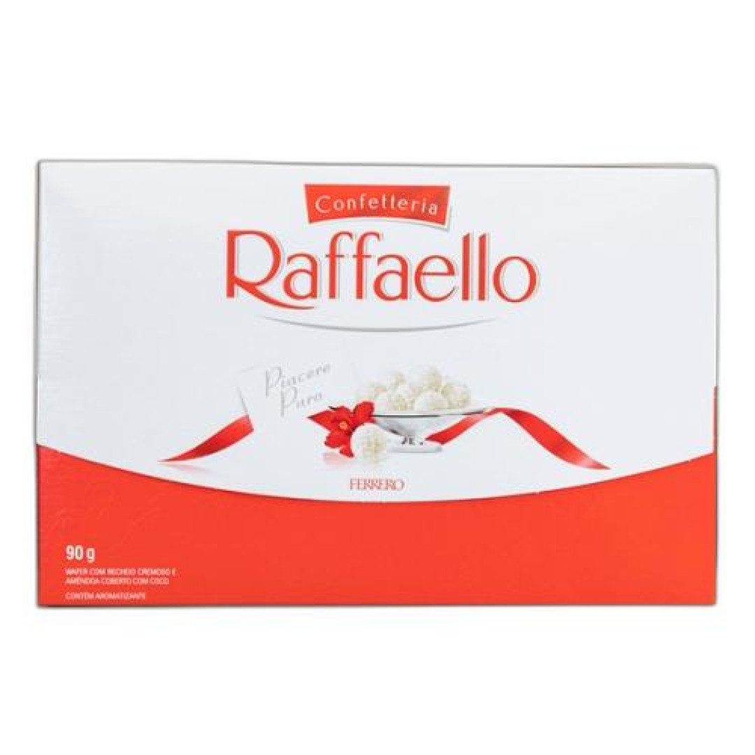 Detalhes do produto Bombom Rafaello T9 90Gr (9Un) Ferrero Coco