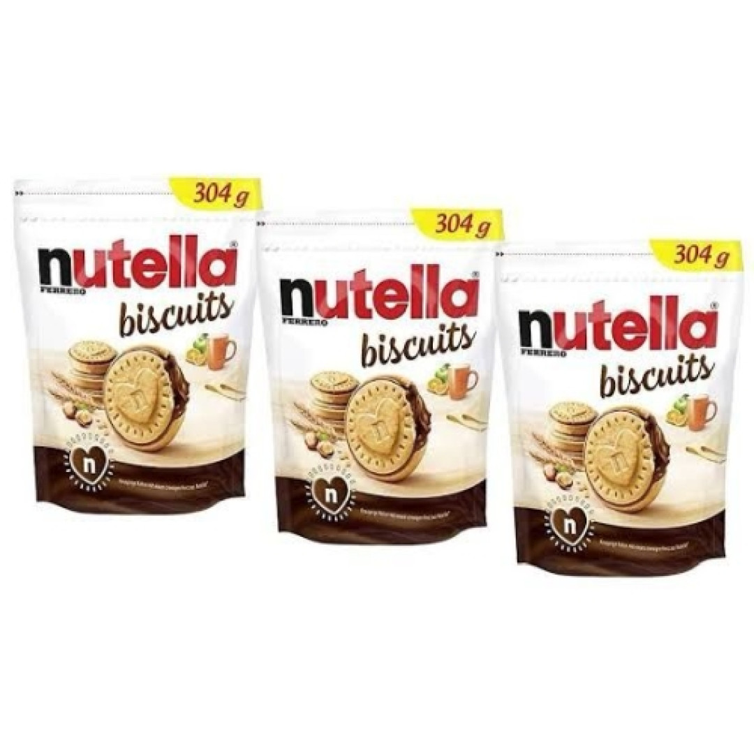 Detalhes do produto Bisc Biscuit Nutella 304Gr  Nutella