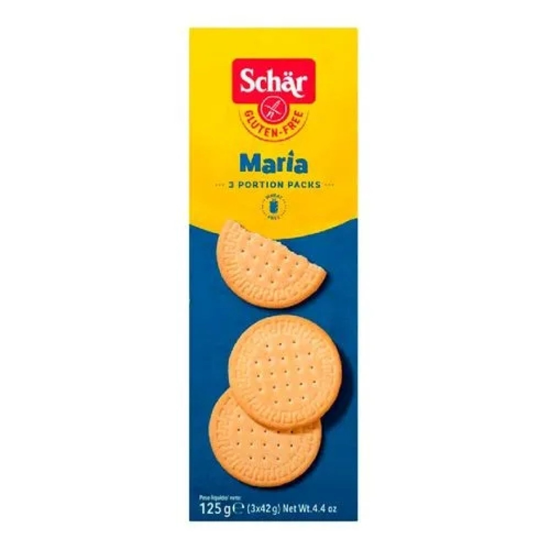 Detalhes do produto Bisc Maria S/gluten 125Gr Schar .