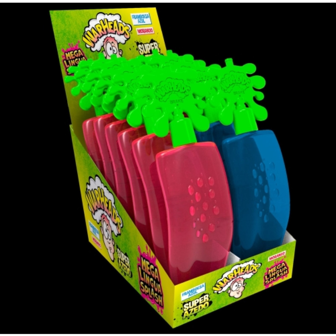 Detalhes do produto Bala Liq Mega Lingua Splash Dp 24Un Bazo Sortido