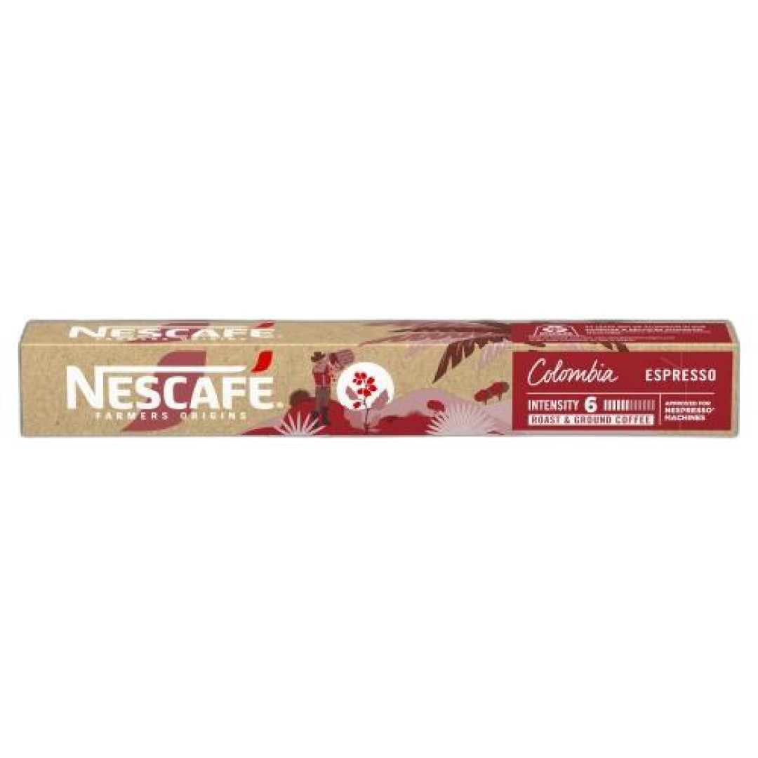 Detalhes do produto Cafe Capsula Colombia 10Un Nescafe Espresso