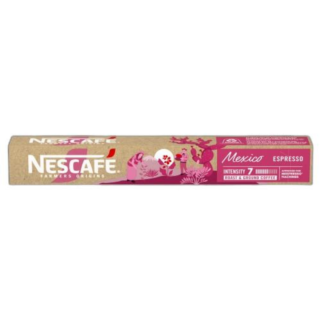 Detalhes do produto Cafe Capsula Mexico 10Un Nescafe Espresso