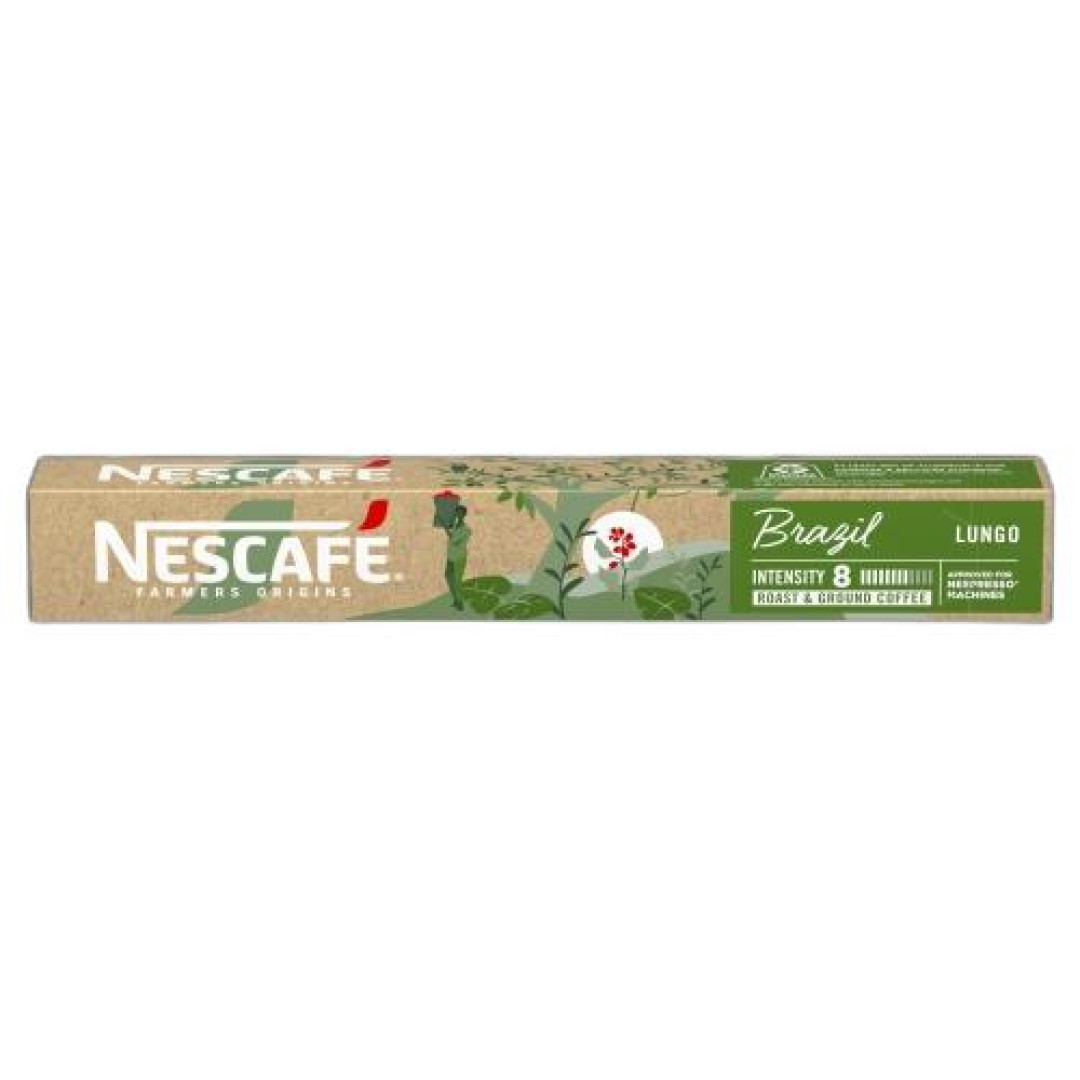 Detalhes do produto Cafe Capsula Brazil 10Un Nescafe Lungo