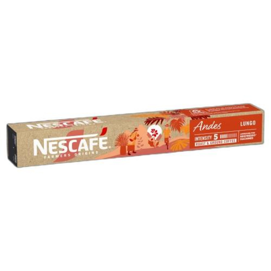 Detalhes do produto Cafe Andes Capsula 10Un Nescafe Lungo