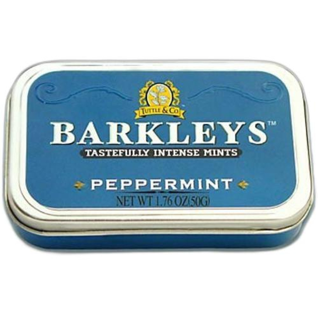 Detalhes do produto Bala Barkleys Peppermint 50Gr Alpha Cand Menta
