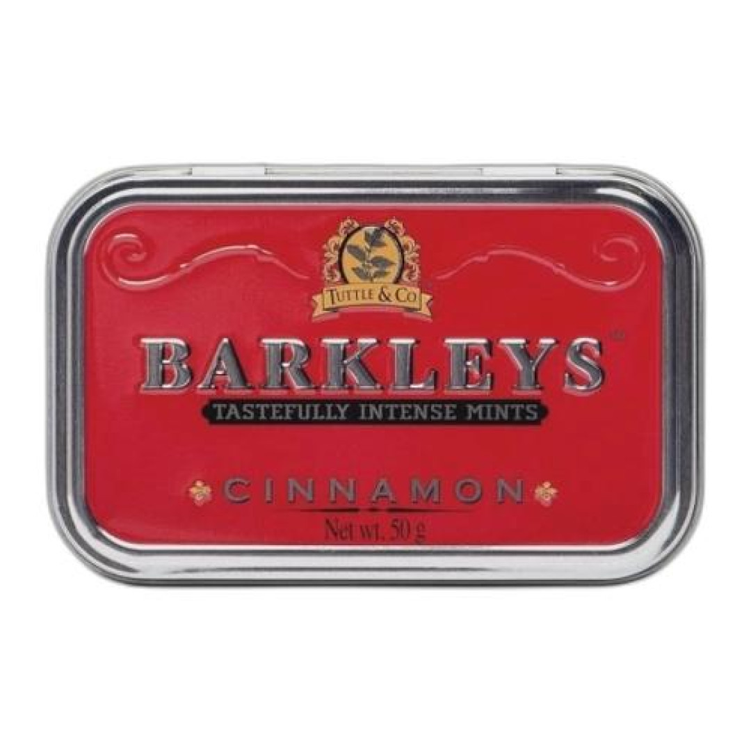 Detalhes do produto Bala Barkleys Cinnamon 50Gr Alpha Candie Canela