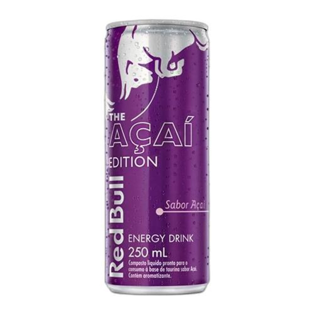 Detalhes do produto Energetico 250Ml Red Bull  Acai