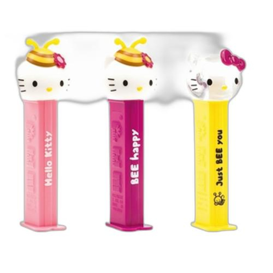Detalhes do produto Past Pez Hello Kitty Bee 3Un Bertolucci Sortido