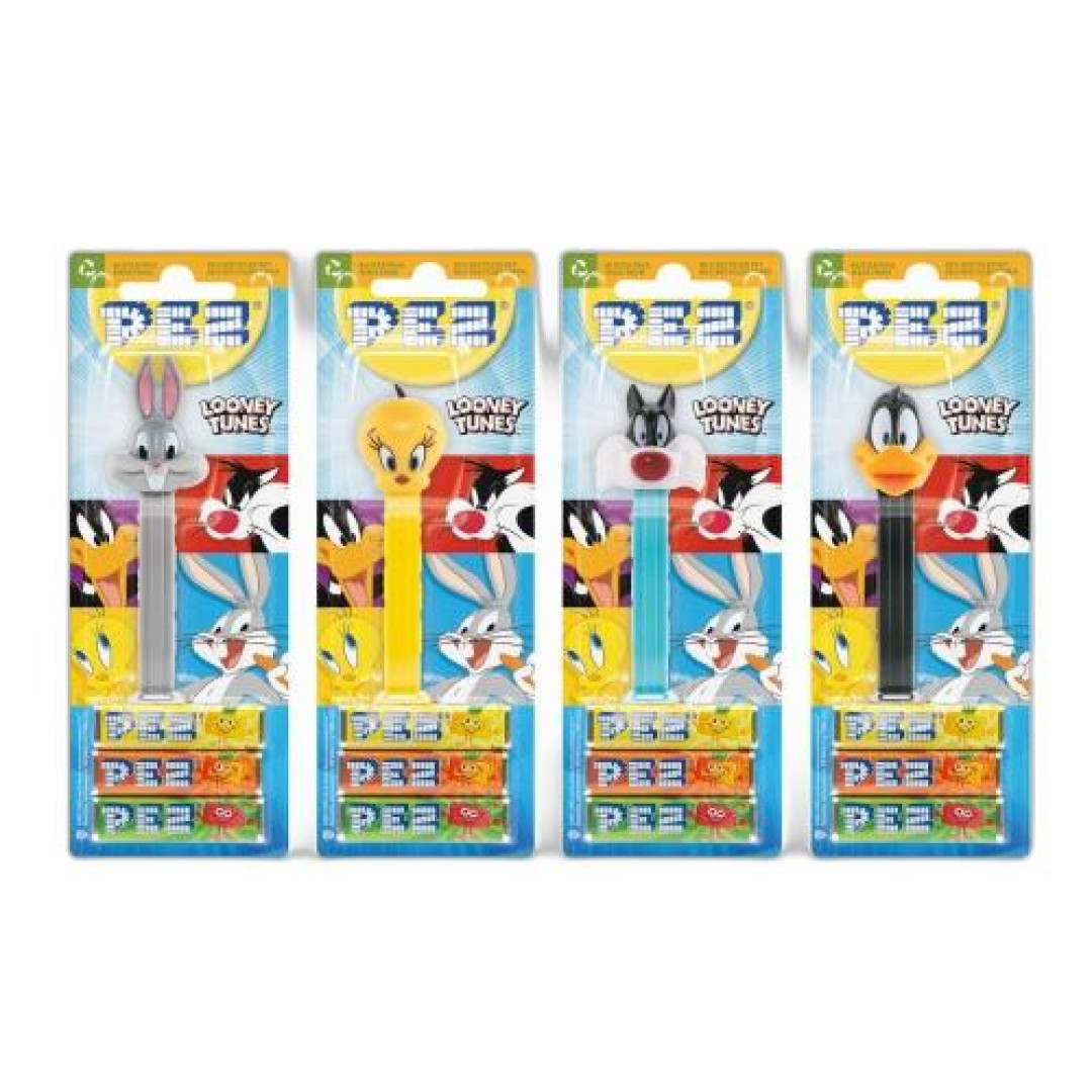 Detalhes do produto Past Pez Looney Tunes 3Un Bertolucci Sortido