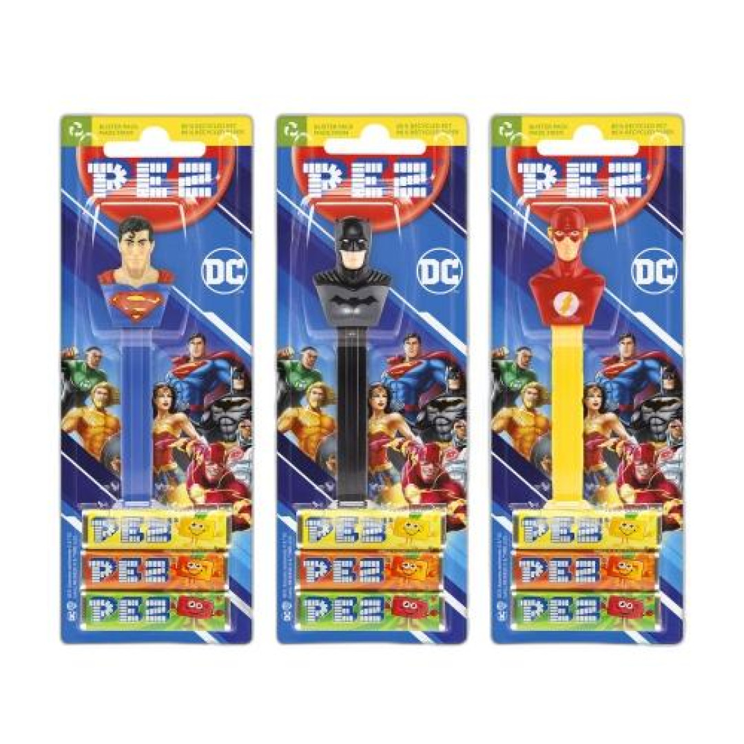 Detalhes do produto Past Pez Dc Heroes 3Un Bertolucci Sortido