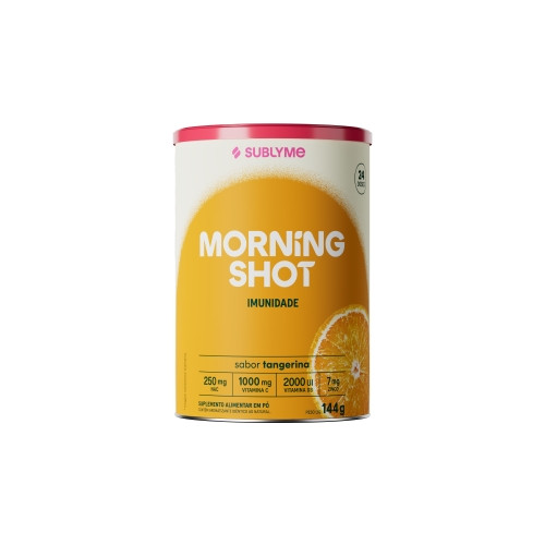 Detalhes do produto Supl Alim Morning Shot Lt 144G Sublyme Tangerina