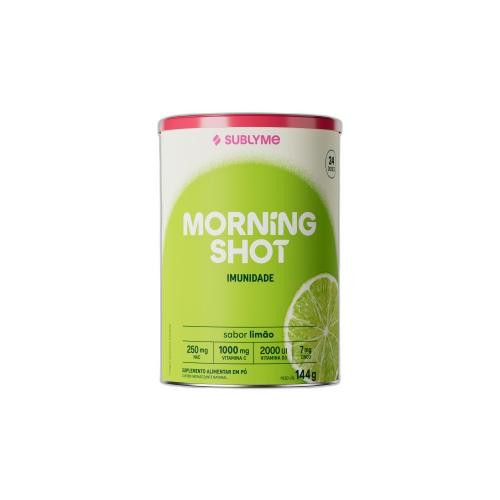 Detalhes do produto Supl Alim Morning Shot Lt 144G Sublyme Limao