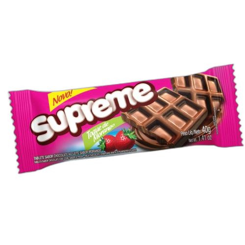 Detalhes do produto Choc Supreme Dp 40X40Gr Dum Dum Toque De Morang
