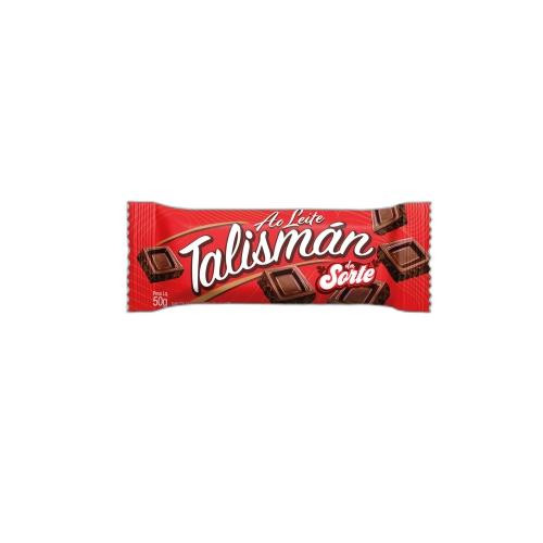Detalhes do produto Choc Talisman Da Sorte 24X50Gr Dum Dum Ao Leite