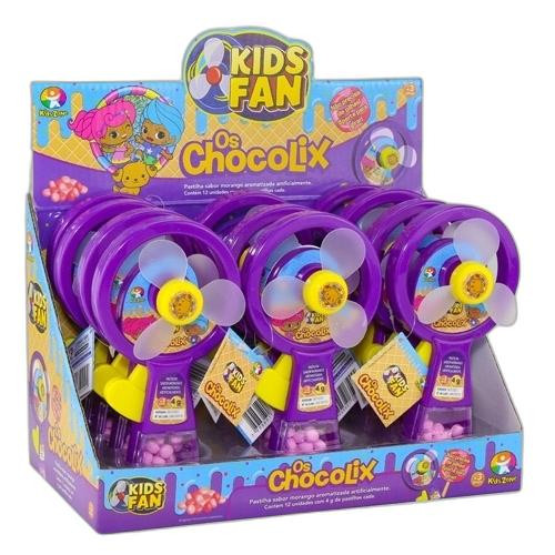 Detalhes do produto X Brinq Past Chocolix 12X4Gr Kids Zone Sortido