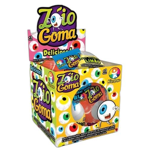 Detalhes do produto X Bala Gelatina Zoio 24X12Gr Kids Zone Sortido