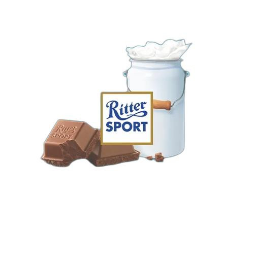 Detalhes do produto Choc Ritter Sport Alpine 100Gr Alpha Choc.leite