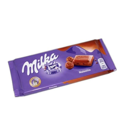 Detalhes do produto Choc Milka Noisette 100Gr Ao Leite.avela