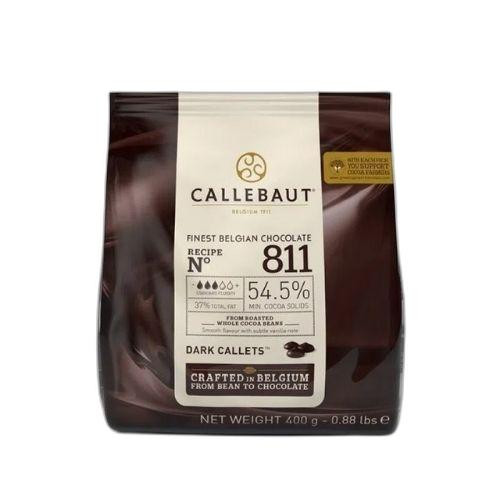 Detalhes do produto Cobert Gotas 54,5% Cacau 400Gr Callebaul Amargo