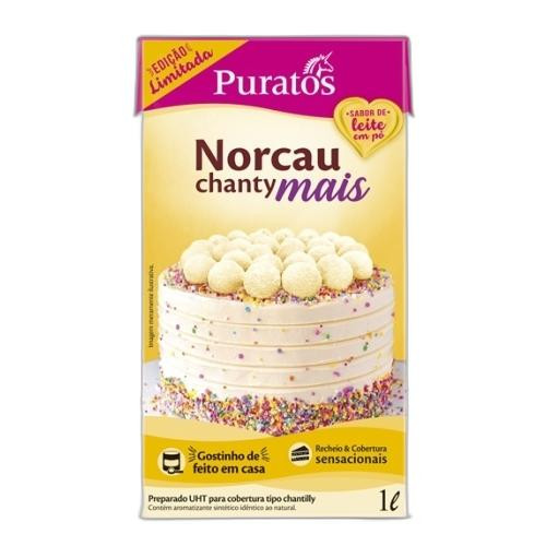 Detalhes do produto Chantilly Chanty Mais Norcau Tp 1L Purat Leite.po