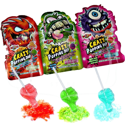 Detalhes do produto Crazy Popping Dip 3X16Gr Las Delicias Sortido