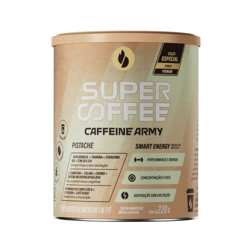 Detalhes do produto Supl Alim Supercoffe Lt 220G Caffeine Ar Pistache