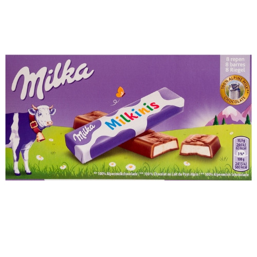 Detalhes do produto Choc Rech Milkini 87,5Gr Milka Ao Leite