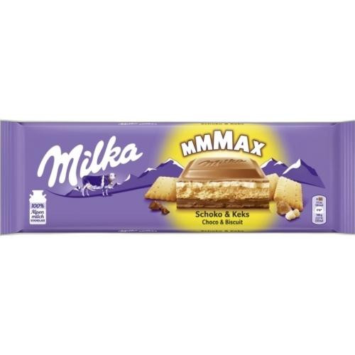 Detalhes do produto Choc Milka Swing Biscuit Mmmax 300G Choc.bisc