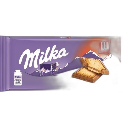 Detalhes do produto Choc Milka Lu 87Gr Leite.bisc