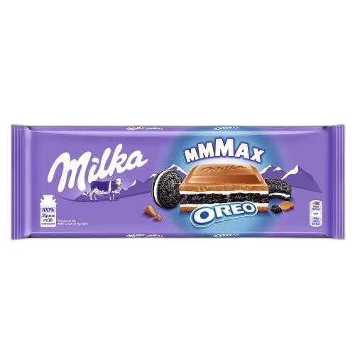 Detalhes do produto Choc Milka Oreo 300Gr Choc.bisc