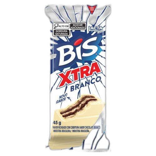 Detalhes do produto Choc Bis Xtra Branco 45Gr Lacta Choc Bco