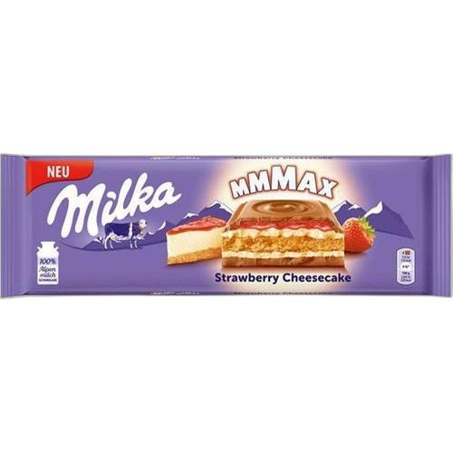 Detalhes do produto Choc Milka Cheesecake Mmmax 300Gr Morango