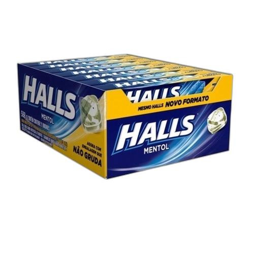 Detalhes do produto Drops Halls 21Un Mdlz Mentol