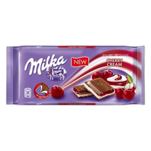 Detalhes do produto Choc Cherry Cream 100Gr Milka .