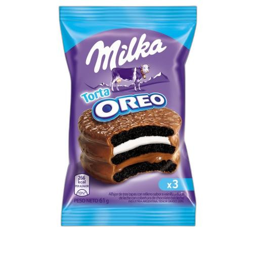 Detalhes do produto Alfajor Milka Oreo 61Gr Bauni Dc Leite
