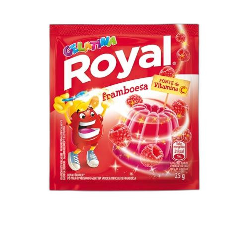 Detalhes do produto Gelatina Po Royal 25Gr Mondelez Framboesa