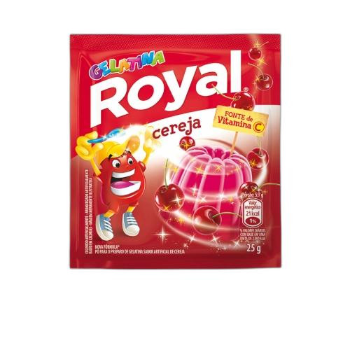 Detalhes do produto Gelatina Po Royal 25Gr Mondelez Cereja