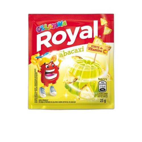 Detalhes do produto Gelatina Po Royal 25Gr Mondelez Abacaxi