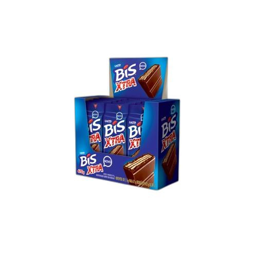 Detalhes do produto Choc Bis Xtra 45Gr Lacta Ao Leite