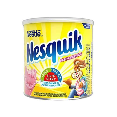 Detalhes do produto Achoc Po Nesquik Pt 380Gr Nestle Morango