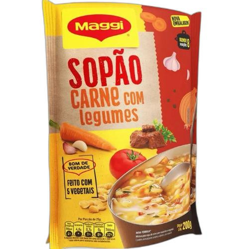 Detalhes do produto Sopao Maggi 200Gr Nestle Carne.legumes