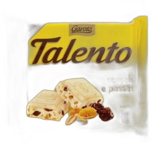 Detalhes do produto Choc Talento Mini 15X25Gr Garoto Choc Bco.passas